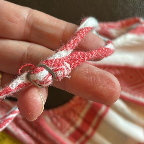 Velvet By Graham & Spencer maxidress sundress  red/white size Small - Picture 10 of 11